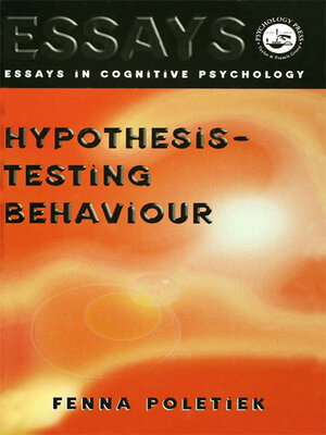 cover image of Hypothesis-testing Behaviour